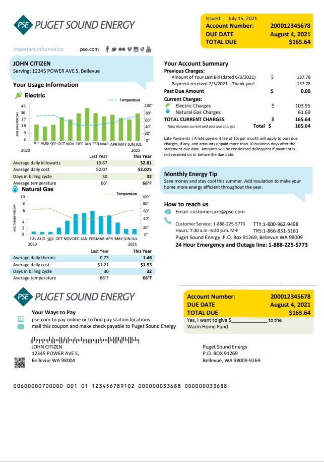  Minol USA business utility bill 